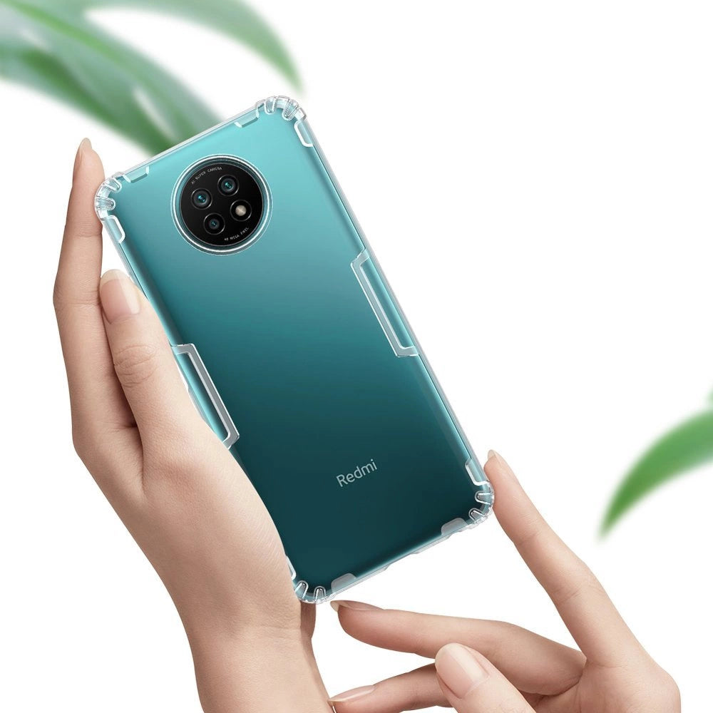 Nillkin Nature Gel Case Cover Ultra Slim Xiaomi Redmi Note 9T 5G Transparent_5