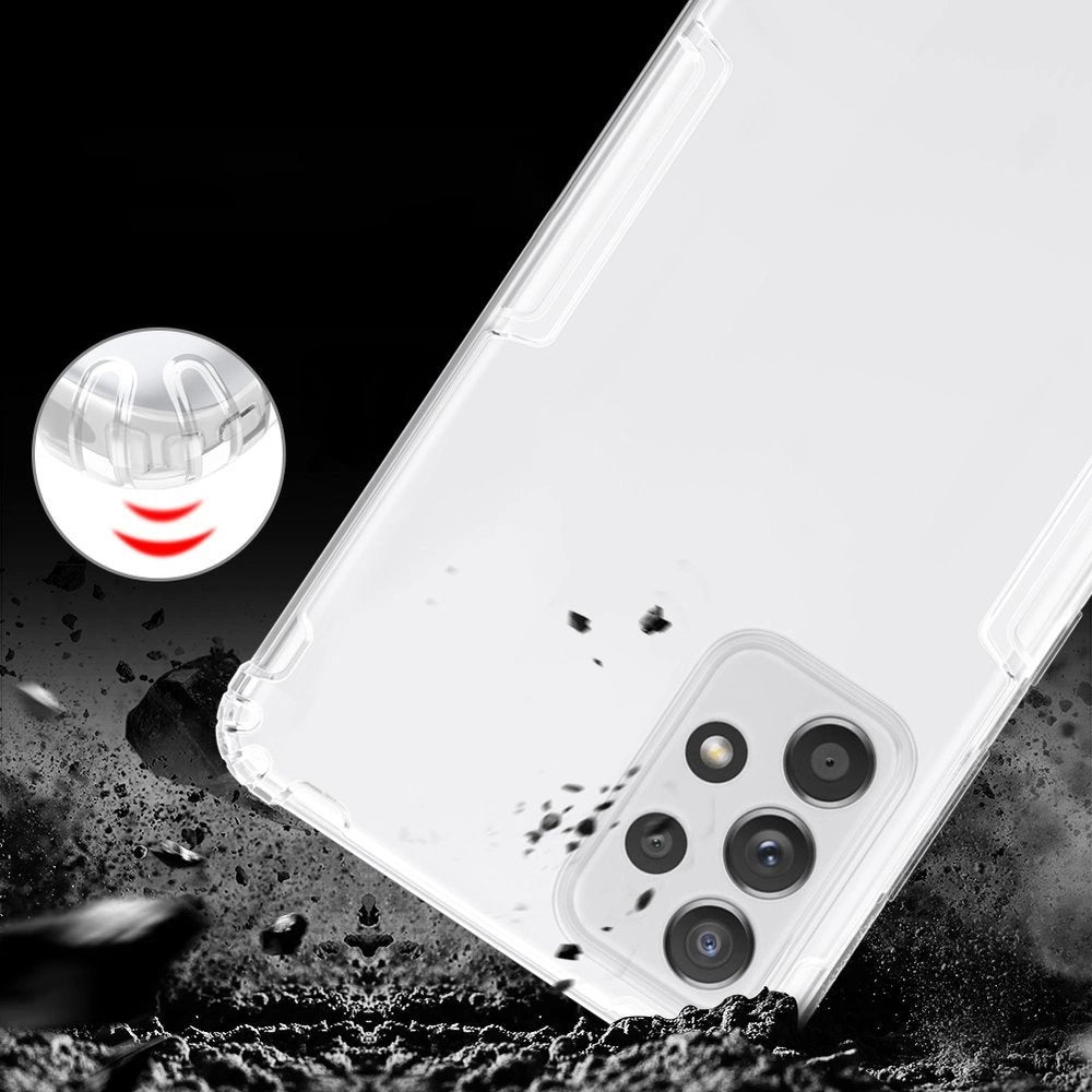 Nillkin Nature gel case ultra slim cover for Samsung Galaxy A72 4G transparent_9