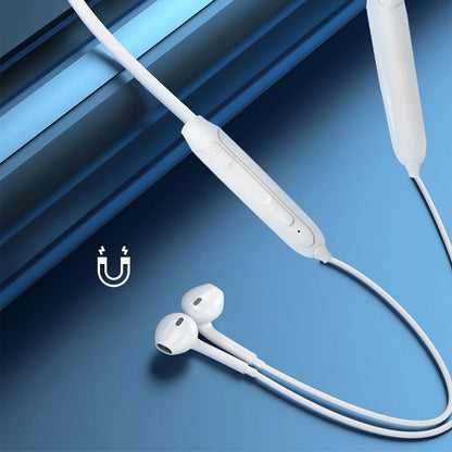 Dudao Magnetic Suction in-ear wireless Bluetooth headphones white (U5B)_2