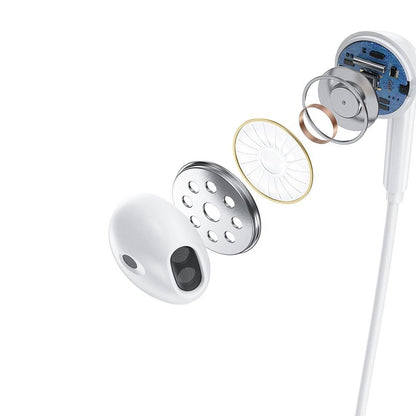 Dudao Magnetic Suction in-ear wireless Bluetooth headphones white (U5B)_5