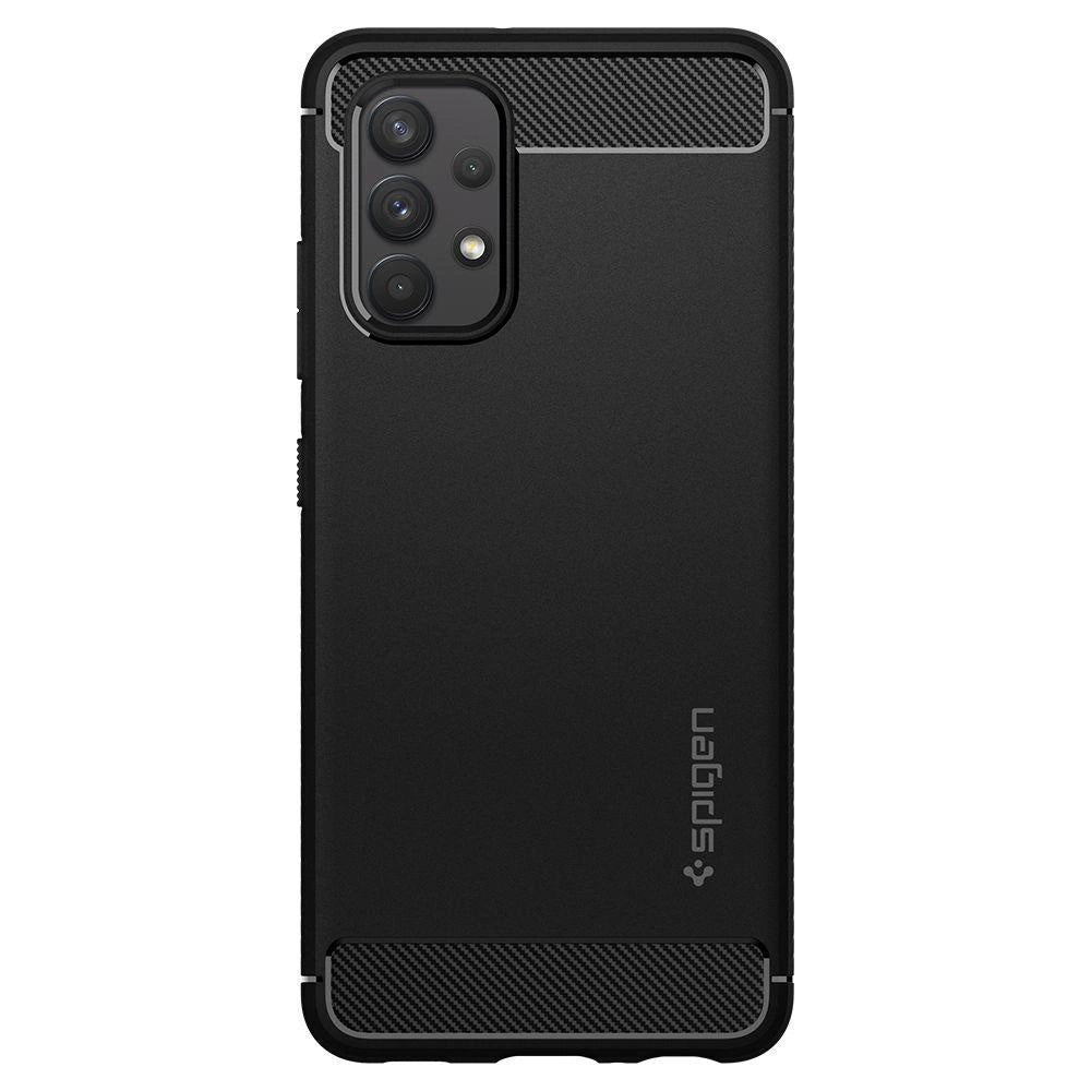 Spigen Rugged Armor Case for Samsung Galaxy A52 / A52S - Matte Black_2