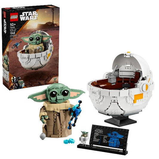 75403 Star Wars Grogu in seiner Repulsorwiege, Konstruktionsspielzeug_0