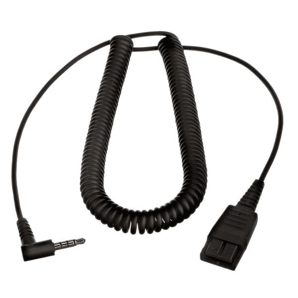 Cabo Conexão Jabra / Preto / QD X3.5mm / 8800-01-102_0