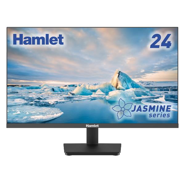 HM24JF-VDR Monitor 23.8" FHD IPS 100Hz Multimediale HDMI + VGA +DP  Regolabile in Altezza_0