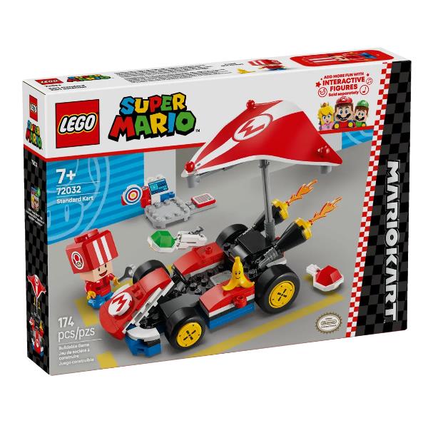 72032 Super Mario - Mario Kart: Standard-Kart, Konstruktionsspielzeug_0