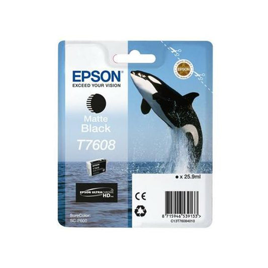 Epson ink cartridge matte black T 7608N_0