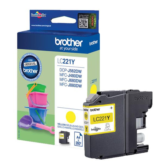 Tinte gelb BROTHER / LC-221Y_0