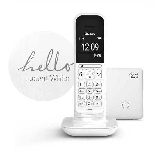 Telefone GIGASET CL 390 / Branco / S30852H2902K102_0