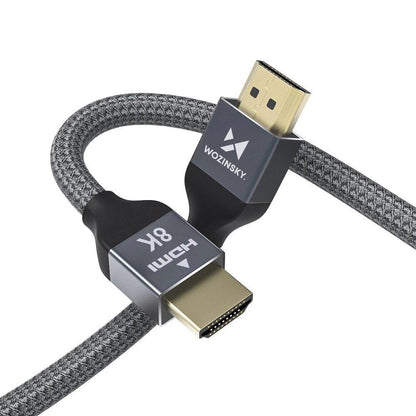 Wozinsky cable HDMI 2.1 8K 60 Hz 48 Gbps / 4K 120 Hz / 2K 144 Hz 5 m Silver (WHDMI-50)_5