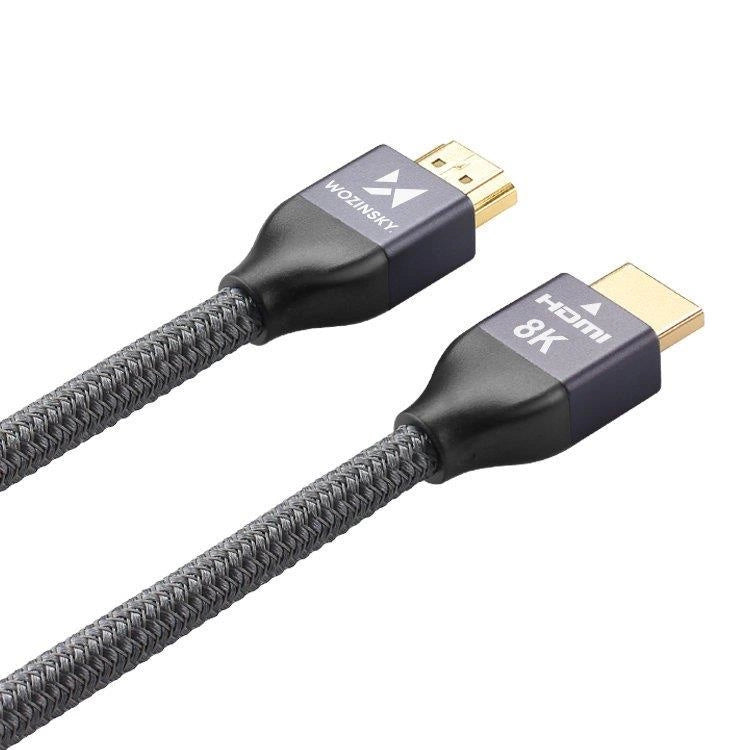 Wozinsky cable HDMI 2.1 8K 60 Hz 48 Gbps / 4K 120 Hz / 2K 144 Hz 5 m Silver (WHDMI-50)_6