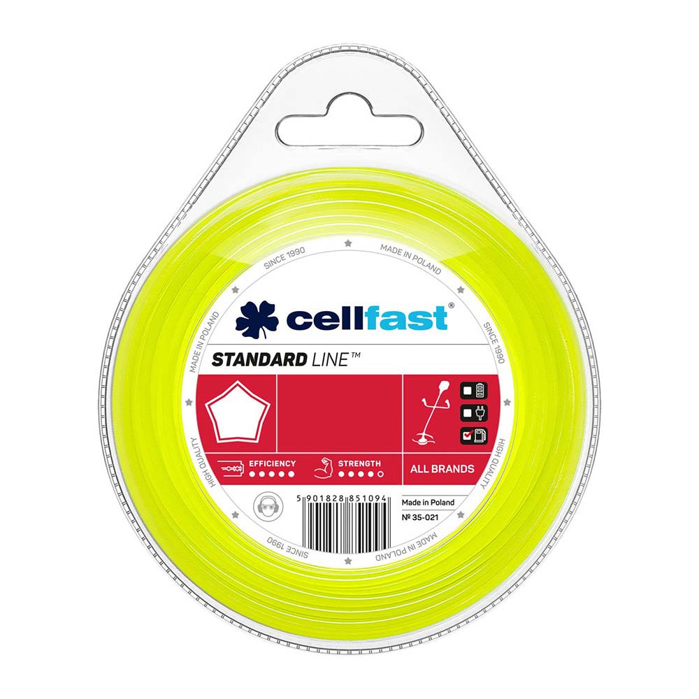 Linha dispensadora para roÃ§adeira standard - estrela 3,0 mm 15 m_0