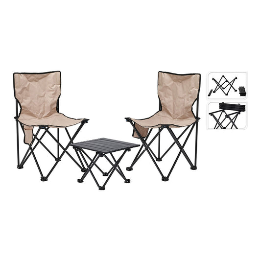 Conjunto de mesa e cadeiras de campismo_0
