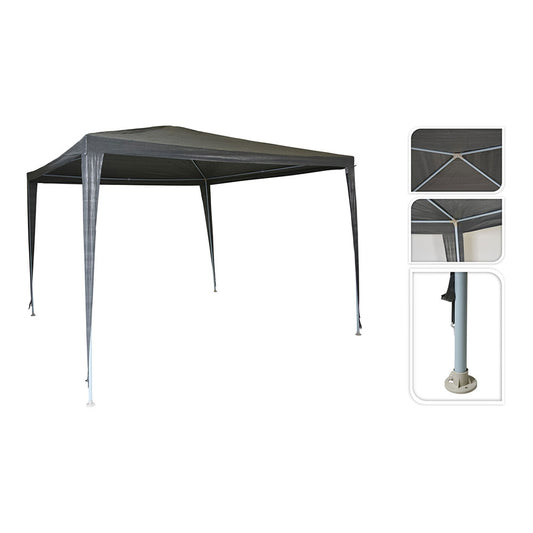 Tenda cinza escuro 300 x 300 x 245 cm_0