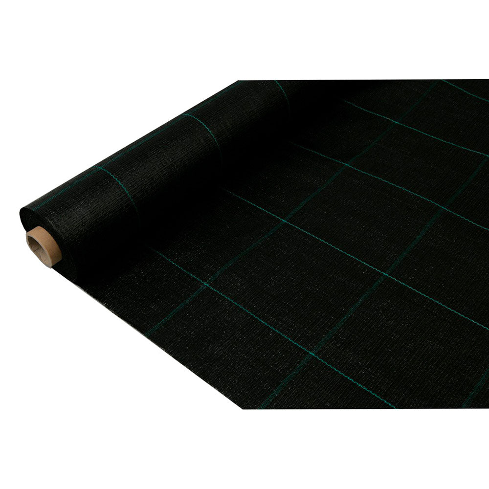 Tecido anti-erva daninha 100g/mÂ² preto 2 x 25 m_0