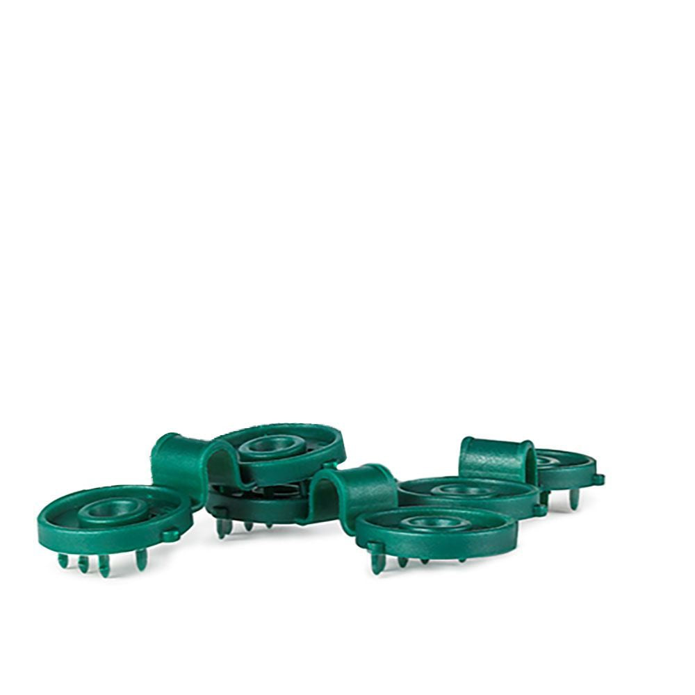 Grampos para malha de ocultaÃ§Ã£o, verde, 600 unidades_0