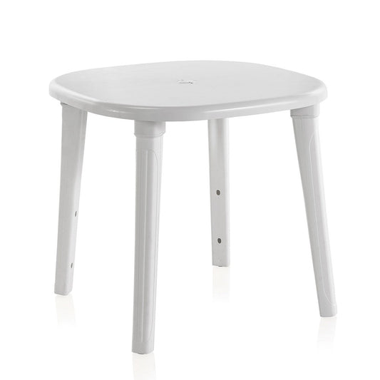 Mesa oval cancun, branca, para uso externo, 80 x 80 x 73 cm_0