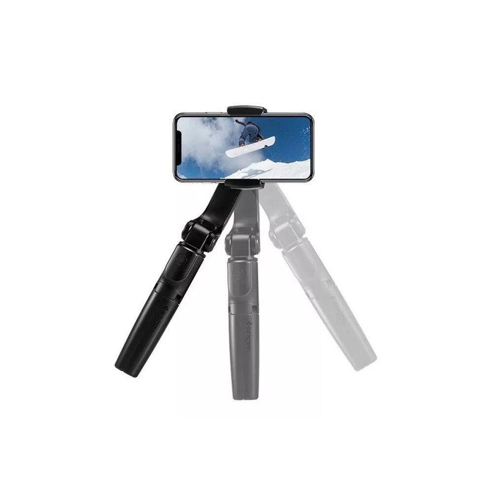 Spigen S610W Bluetooth Gimbal with Selfie Stick - Black_1