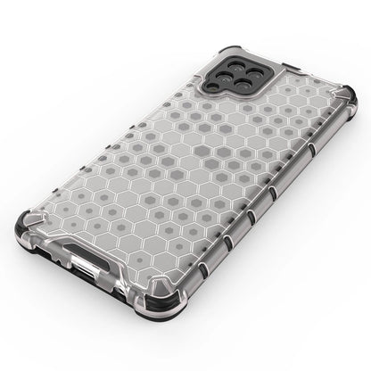 Honeycomb Case armor cover with TPU Bumper for Samsung Galaxy A42 5G green_7
