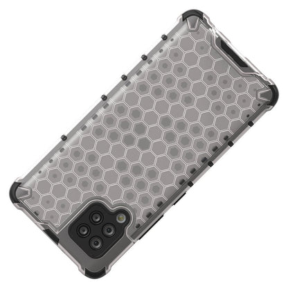 Honeycomb Case armor cover with TPU Bumper for Samsung Galaxy A42 5G green_8