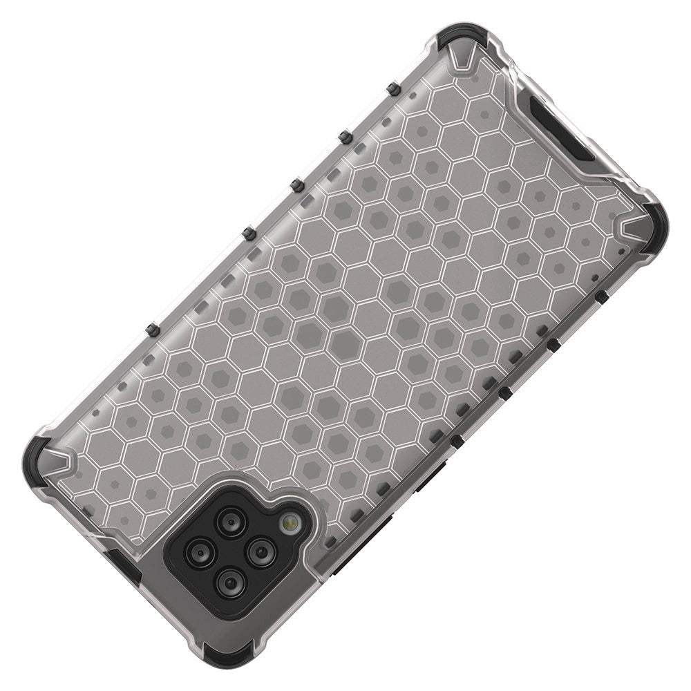 Honeycomb Case armor cover with TPU Bumper for Samsung Galaxy A42 5G red_7