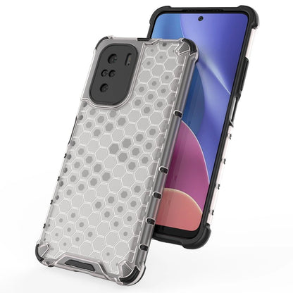 Honeycomb Case armor cover with TPU Bumper for Xiaomi Redmi K40 Pro+ / K40 Pro / K40 / Poco F3 green_9