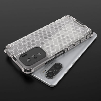 Honeycomb Case armor cover with TPU Bumper for Xiaomi Redmi K40 Pro+ / K40 Pro / K40 / Poco F3 green_10
