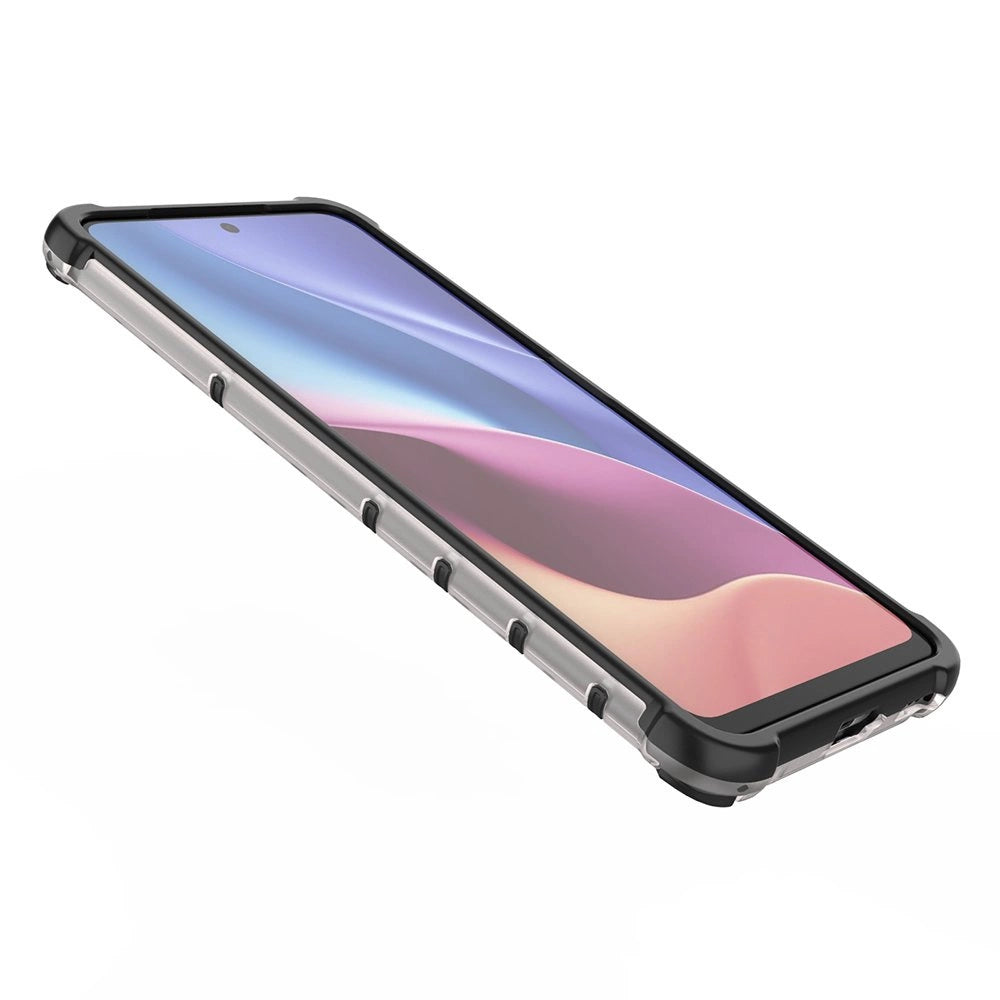 Honeycomb Case armor cover with TPU Bumper for Xiaomi Redmi K40 Pro+ / K40 Pro / K40 / Poco F3 green_11
