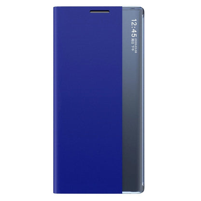 Sleep Case Bookcase Type Case with Smart Window for Xiaomi Redmi K40 Pro+ / K40 Pro / K40 / Poco F3 blue_1