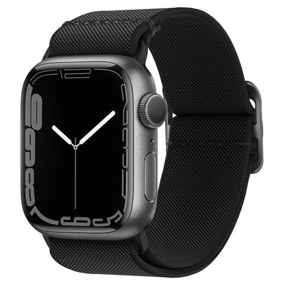 Spigen Fit Lite Strap for Apple Watch 4/5/6/7/8/9/SE/Ultra (42/44/45/49 mm) - Black_0