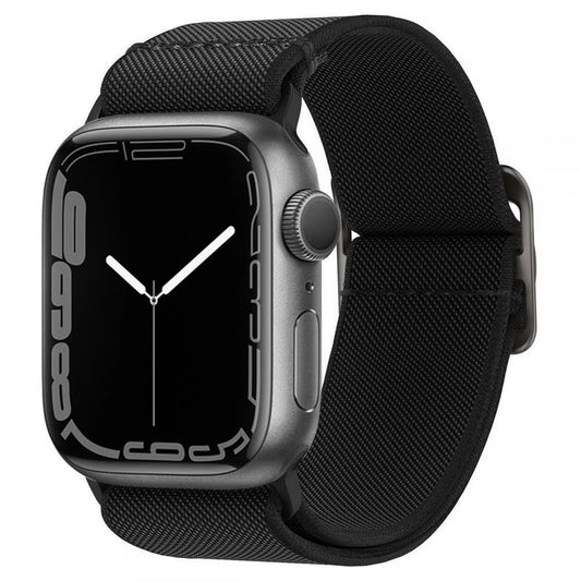 Spigen Fit Lite Strap for Apple Watch 4/5/6/7/8/9/SE/Ultra (42/44/45/49 mm) - Black_0