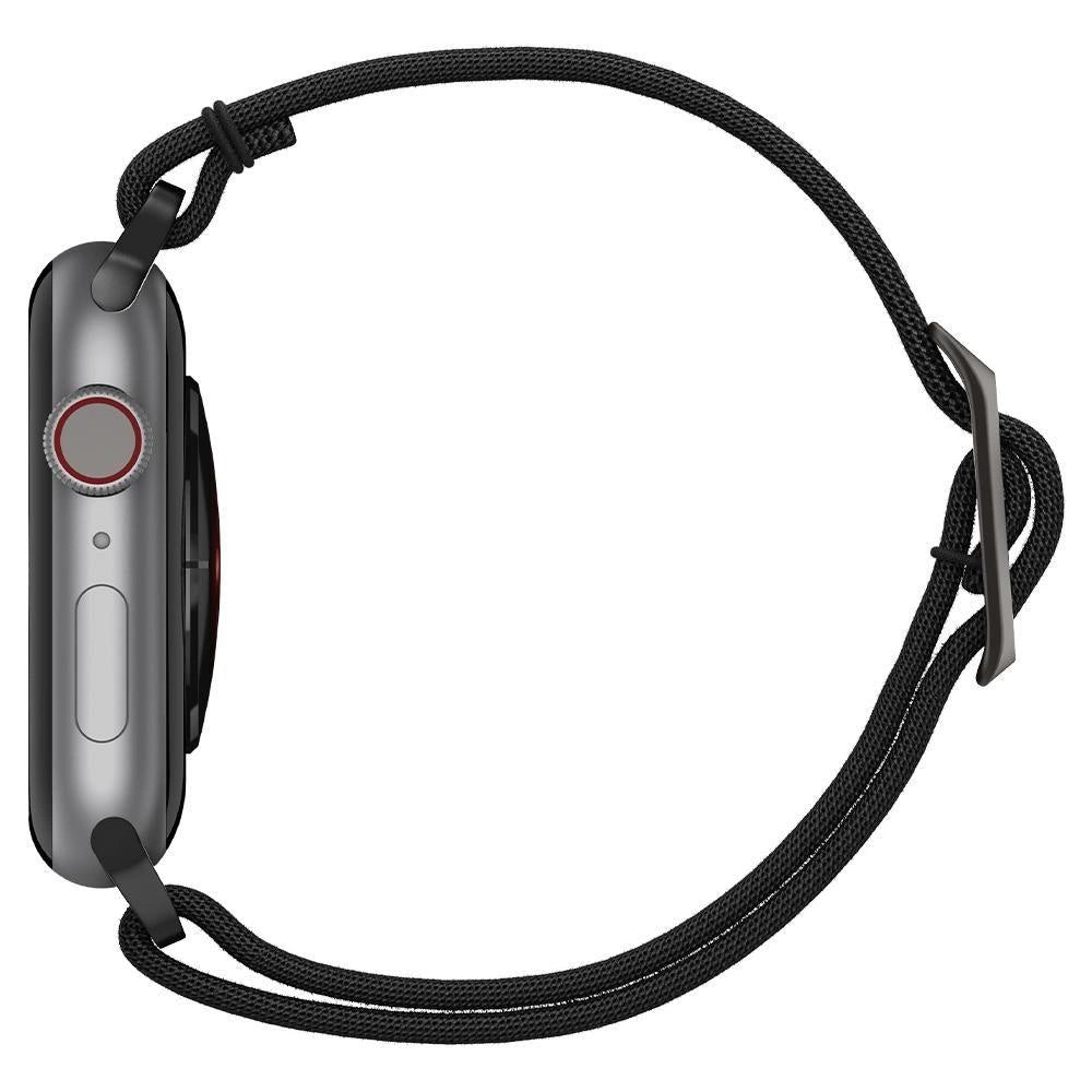 Spigen Fit Lite Strap for Apple Watch 4/5/6/7/8/9/SE/Ultra (42/44/45/49 mm) - Black_4