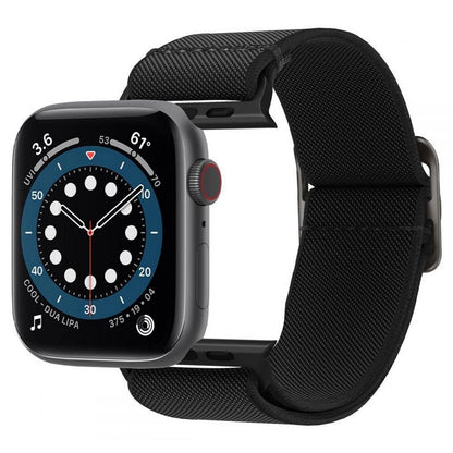 Spigen Fit Lite Strap for Apple Watch 4/5/6/7/8/9/SE/Ultra (42/44/45/49 mm) - Black_1