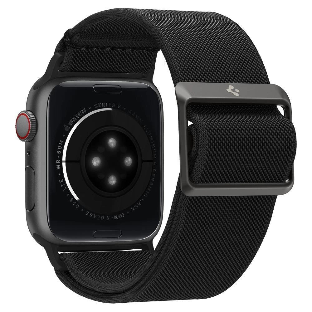 Spigen Fit Lite Strap for Apple Watch 4/5/6/7/8/9/SE/Ultra (42/44/45/49 mm) - Black_7