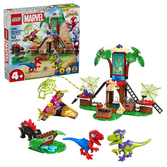11200 Marvel Spidey und seine Super-Freunde Showdown am Baumhaus: Spidey-Rex vs. Gobby-Raptor, Konstruktionsspielzeug_0