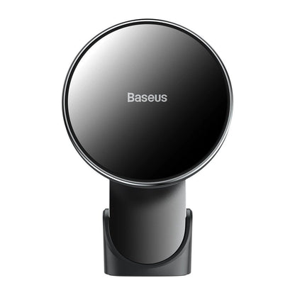 Baseus magnetic car phone holder wireless Qi charger 15 W (MagSafe compatible for iPhone) black (WXJN-01)_2