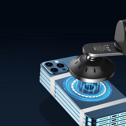 Baseus magnetic car phone holder wireless Qi charger 15 W (MagSafe compatible for iPhone) black (WXJN-01)_22