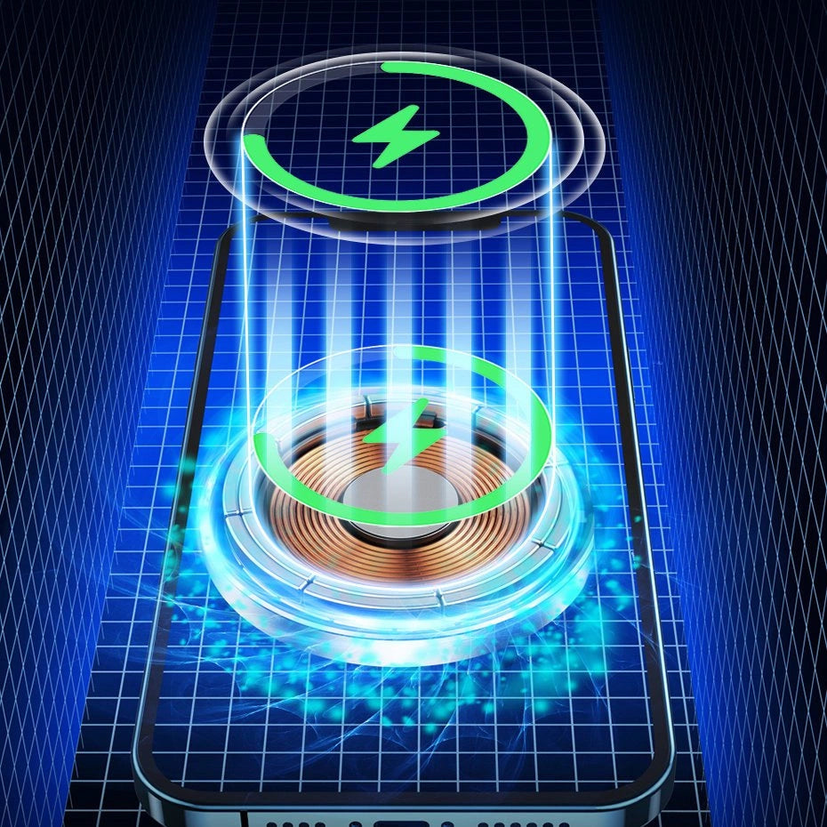 Baseus magnetic car phone holder wireless Qi charger 15 W (MagSafe compatible for iPhone) black (WXJN-01)_24