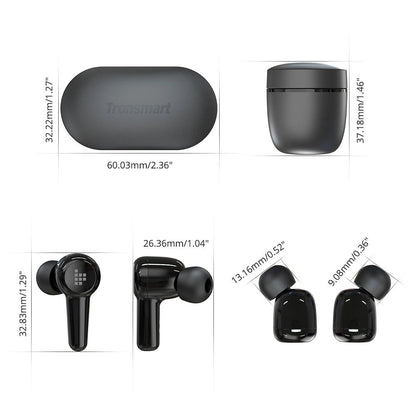 Tronsmart Apollo Air + TWS ANC Bluetooth 5.2 wireless earphones earbuds waterproof black (372359)_16