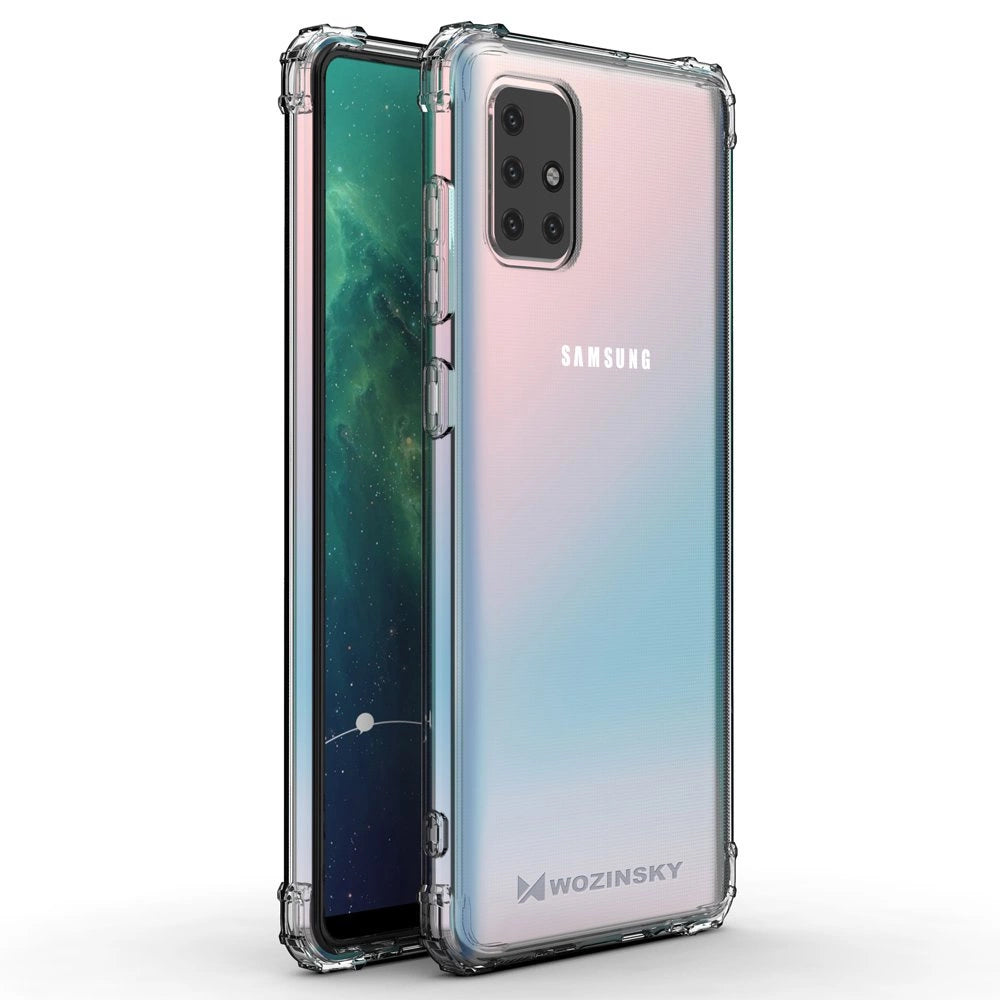 Wozinsky Anti Shock durable case with Military Grade Protection for Samsung Galaxy A72 4G transparent_9