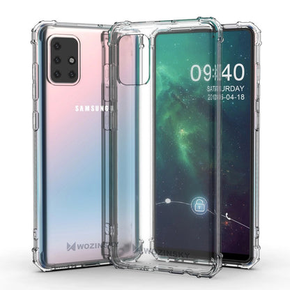 Wozinsky Anti Shock durable case with Military Grade Protection for Samsung Galaxy A72 4G transparent_1