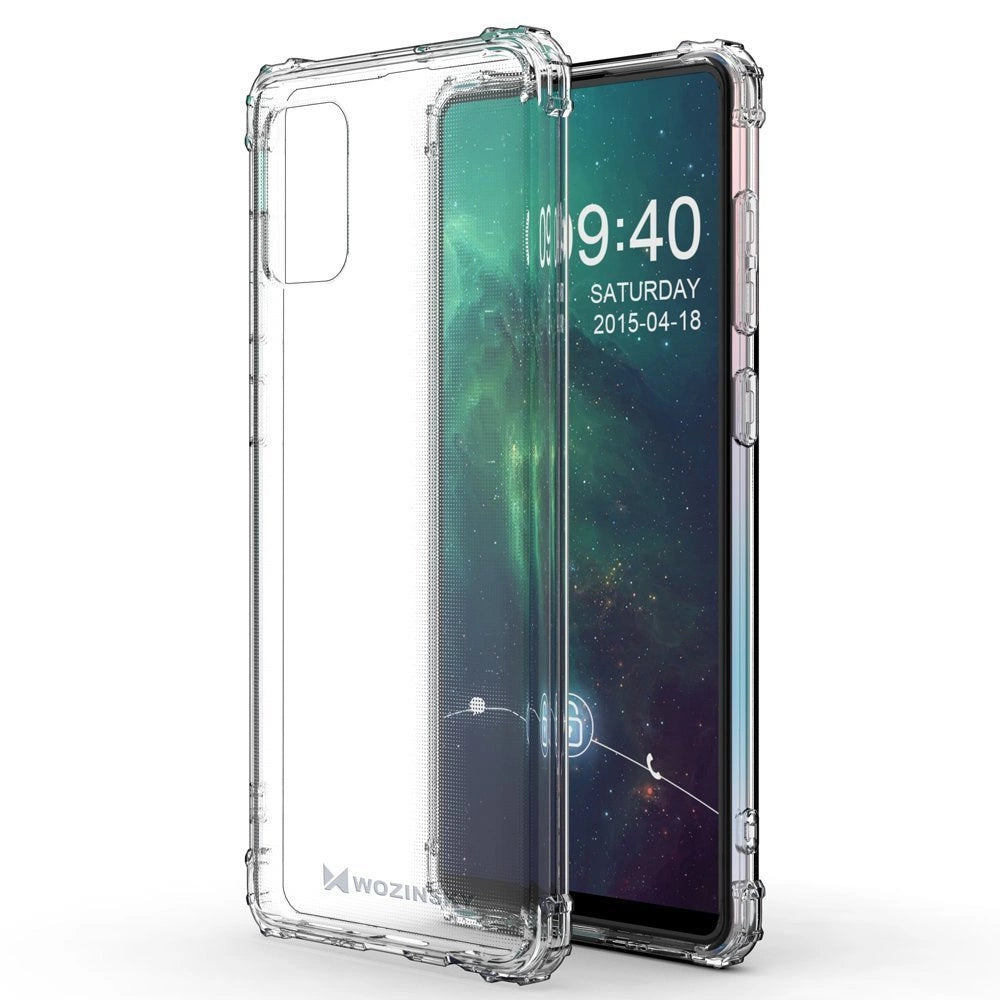 Wozinsky Anti Shock durable case with Military Grade Protection for Samsung Galaxy A72 4G transparent_2