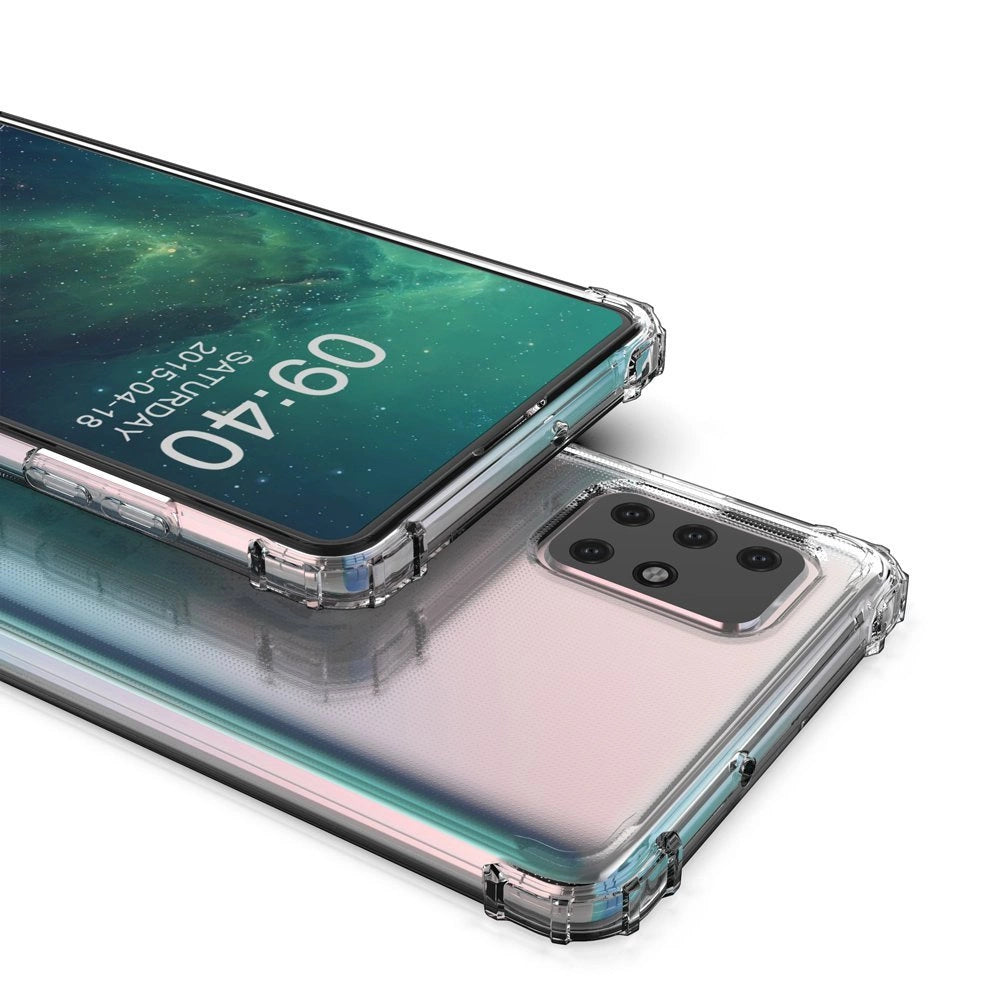 Wozinsky Anti Shock durable case with Military Grade Protection for Samsung Galaxy A72 4G transparent_5