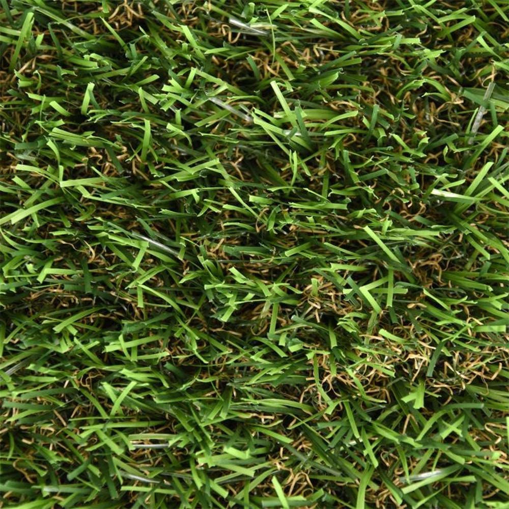 Relva artificial verde 25 mm, modelo outono, 2 x 5 m_0