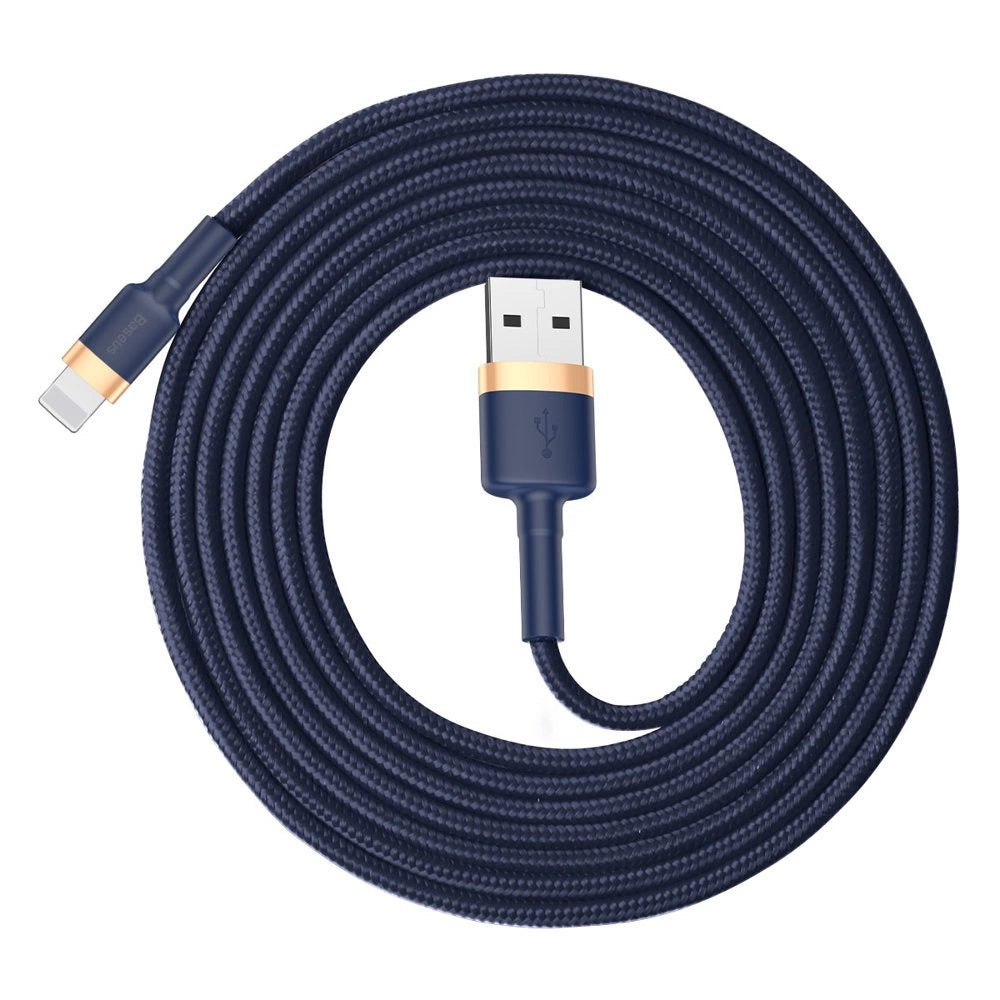 Baseus Cafule Lightning cable 1.5A 2m (Gold+Dark blue)_4