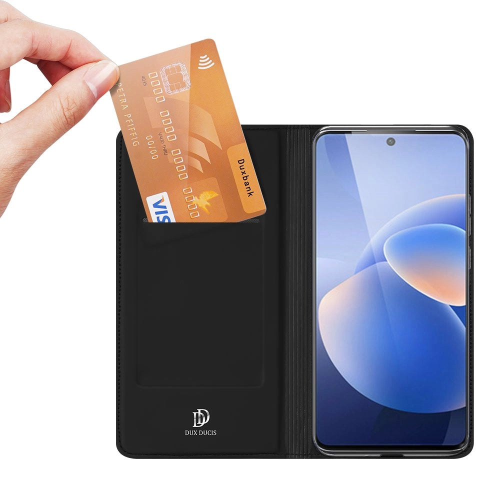 Dux Ducis Skin Pro Bookcase type case for Vivo X60 black_5