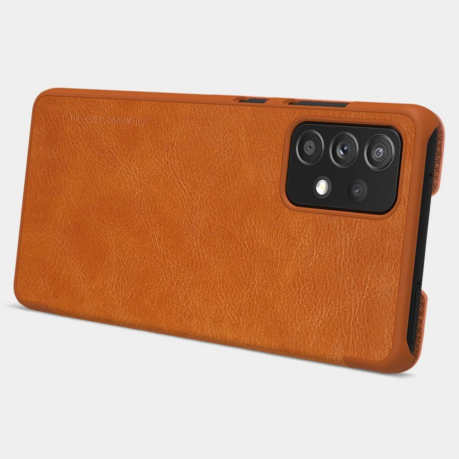 Nillkin Qin leather holster case for Samsung Galaxy A72 4G black_14