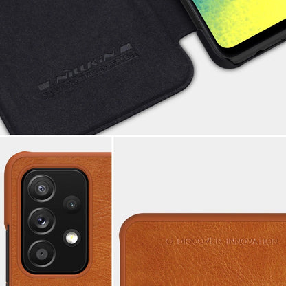 Nillkin Qin leather holster case for Samsung Galaxy A72 4G black_16