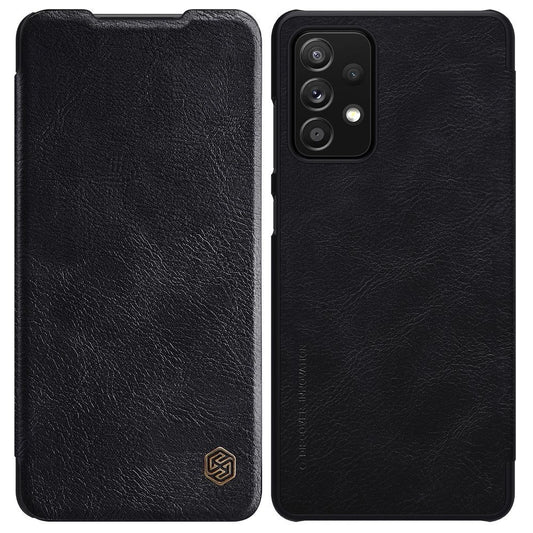 Nillkin Qin leather holster case for Samsung Galaxy A72 4G black_0