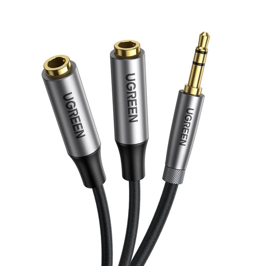 Ugreen aUX 3.5mm mini jack extension cable 0.2m black (AV191 50253)_0
