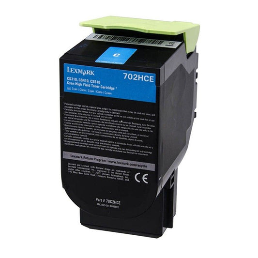Cartucho Lexmark 702HCE / Ciano_0